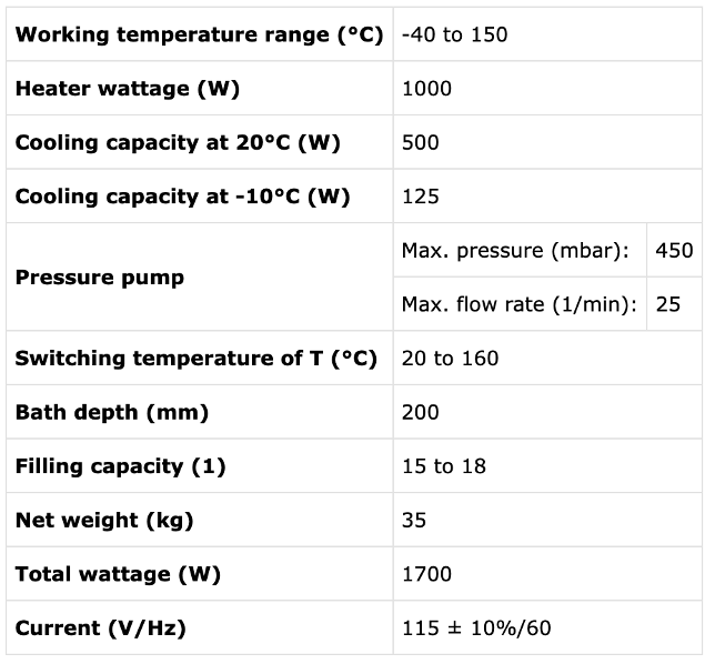 TEMPERATURE BATH HighPerformance Materials Institute